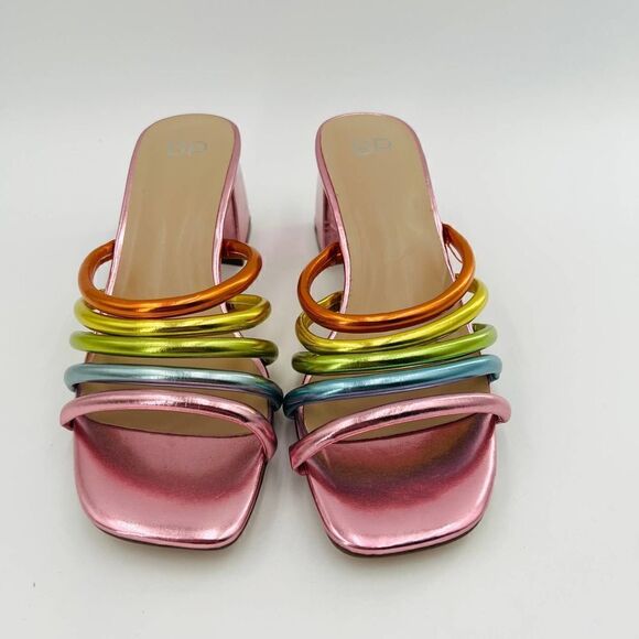 BE PROUD BY BP Fenix Slide Multicolor Sandal Size 6 - Picture 5 of 11